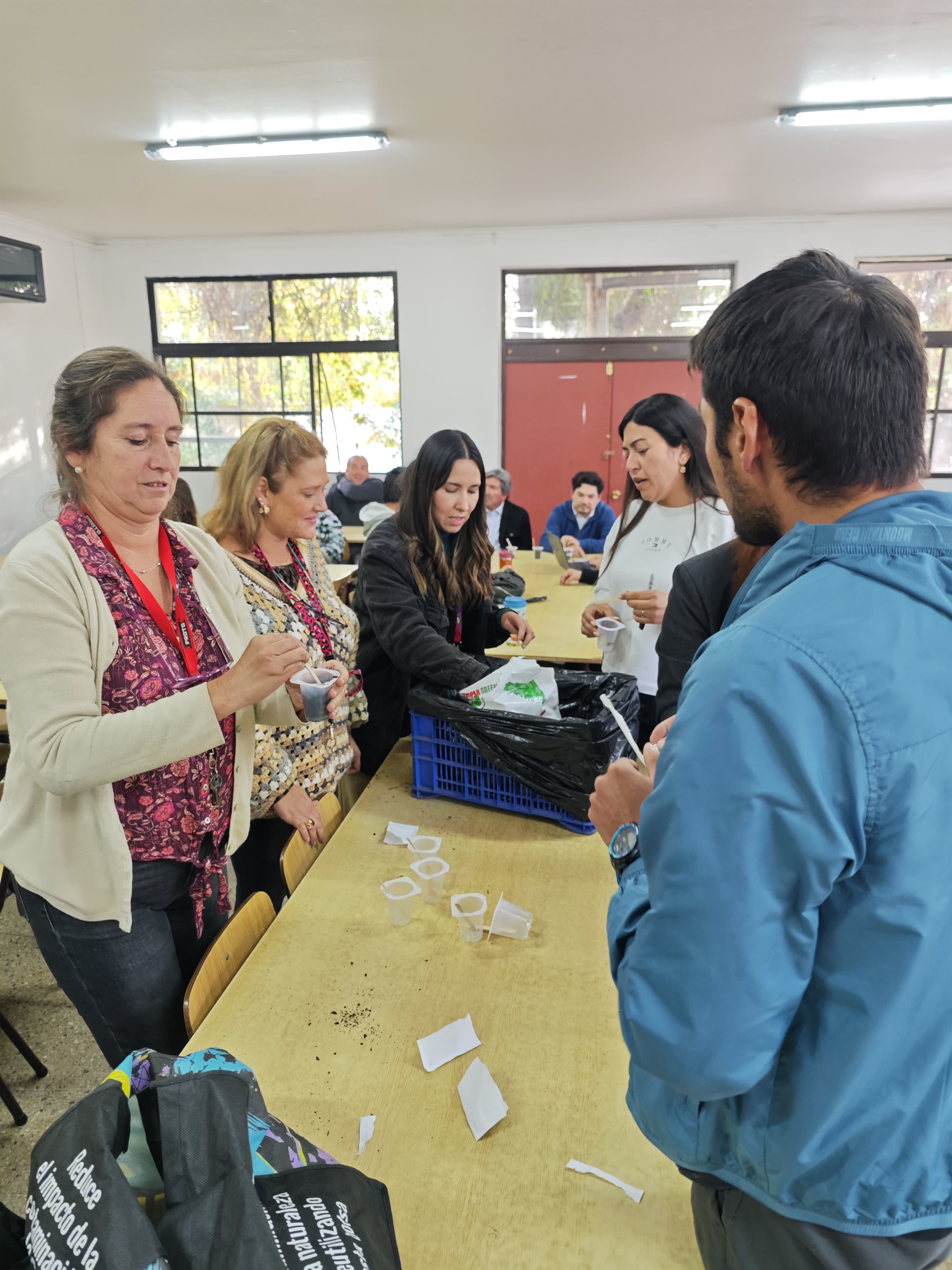 Preparación de materiales reciclados